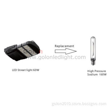 60W LED Street Light Adjustable Turning Module High Quality Low Price